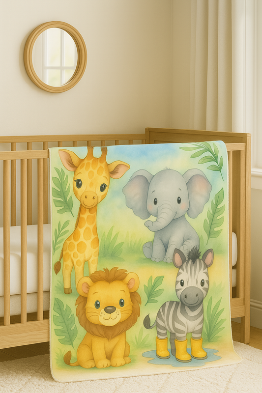 Safari Snuggles Blanket